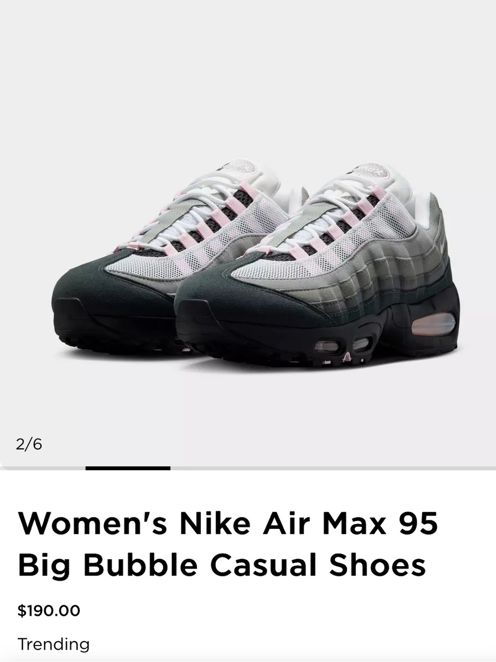 Nike Air Max 95 Big Bubble Sneakers - Picture 11 of 11